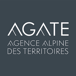 Logo Agate, agence alpine des territoires