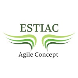 Logo Estiac agile concept