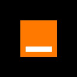 Logo Orange bridge, siège social du groupe orange